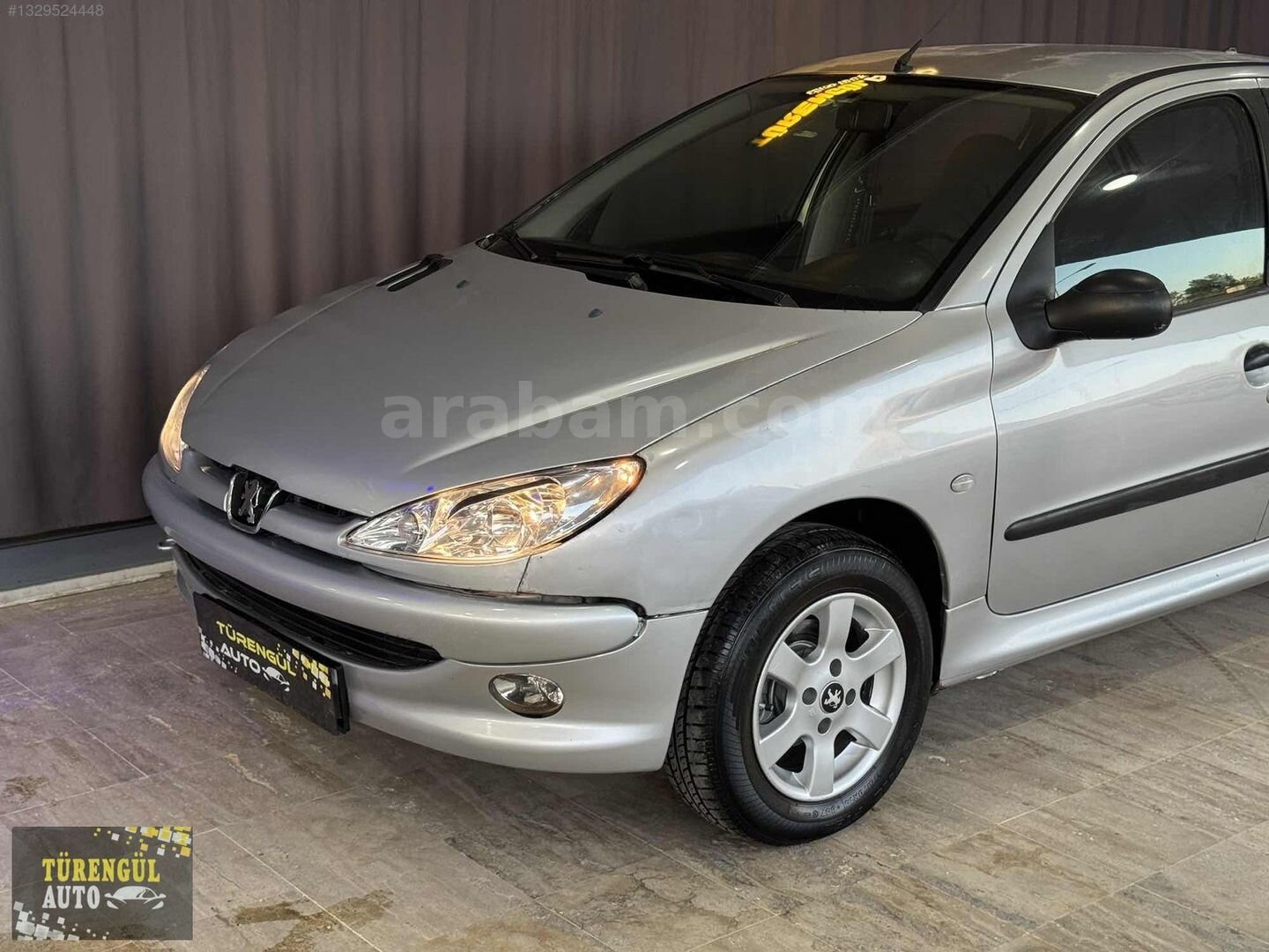 Galeriden Peugeot 206 1.4 XR 2001 Model Kocaeli 320.000 km Gri 5