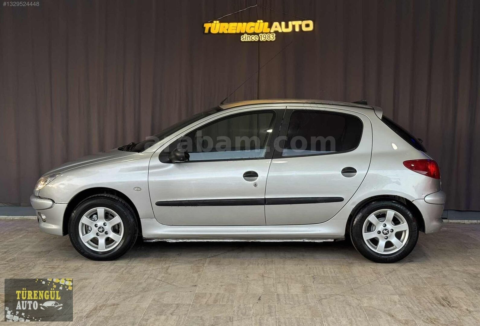 Galeriden Peugeot 206 1.4 XR 2001 Model Kocaeli 320.000 km Gri 6