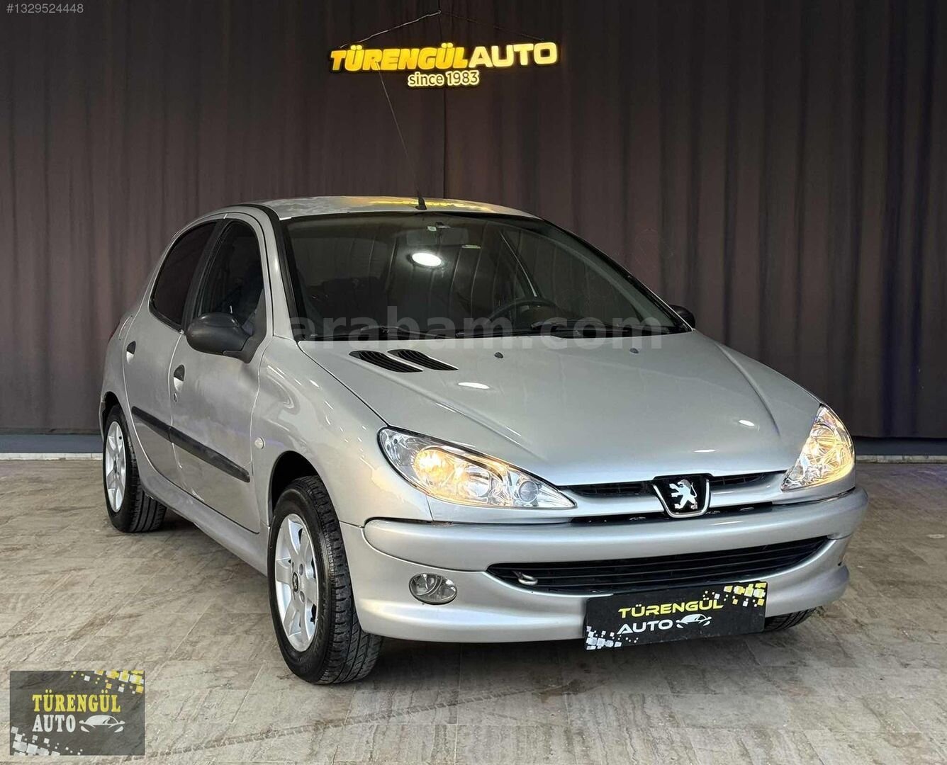 Galeriden Peugeot 206 1.4 XR 2001 Model Kocaeli 320.000 km Gri 2