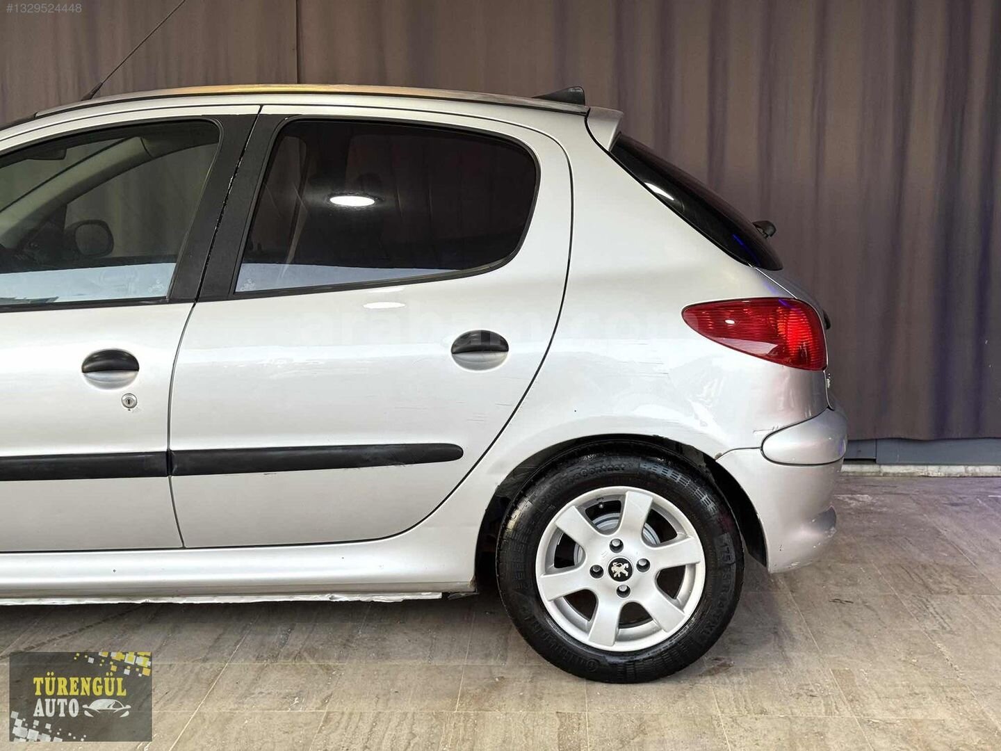 Galeriden Peugeot 206 1.4 XR 2001 Model Kocaeli 320.000 km Gri 7