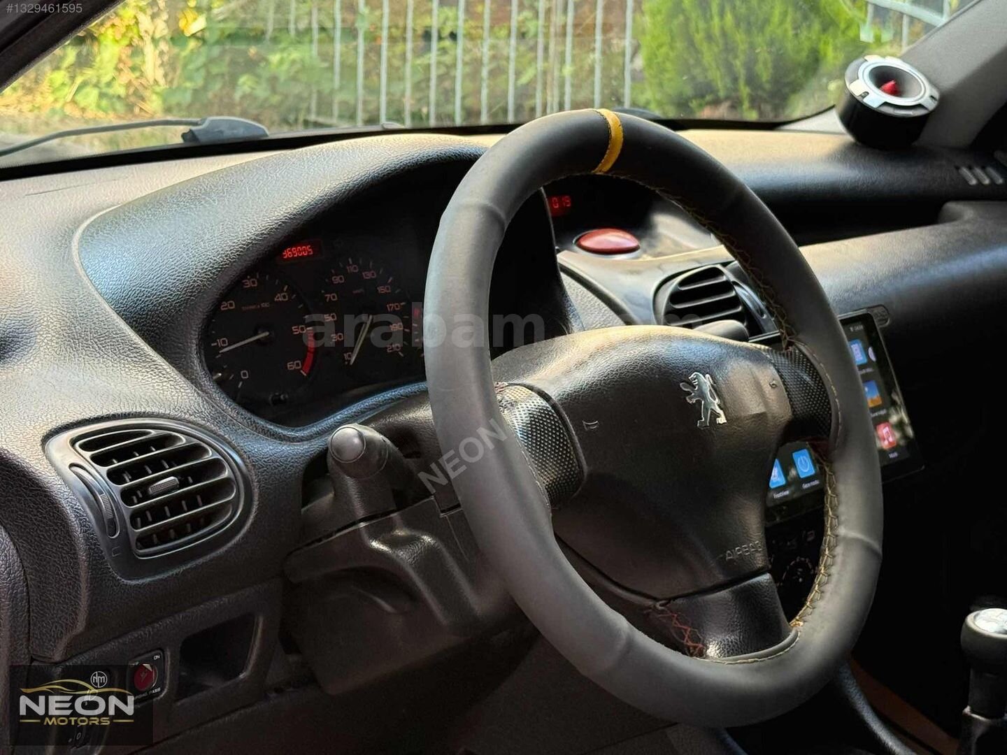 Galeriden Peugeot 206 1.4 XR 2002 Model Samsun 367.000 km Gri 6