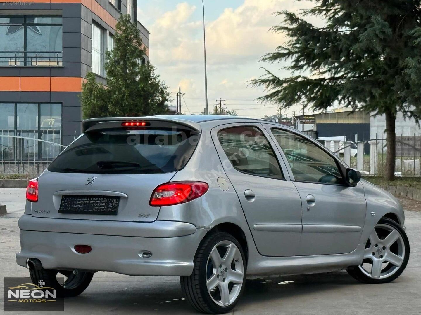 Galeriden Peugeot 206 1.4 XR 2002 Model Samsun 367.000 km Gri 2