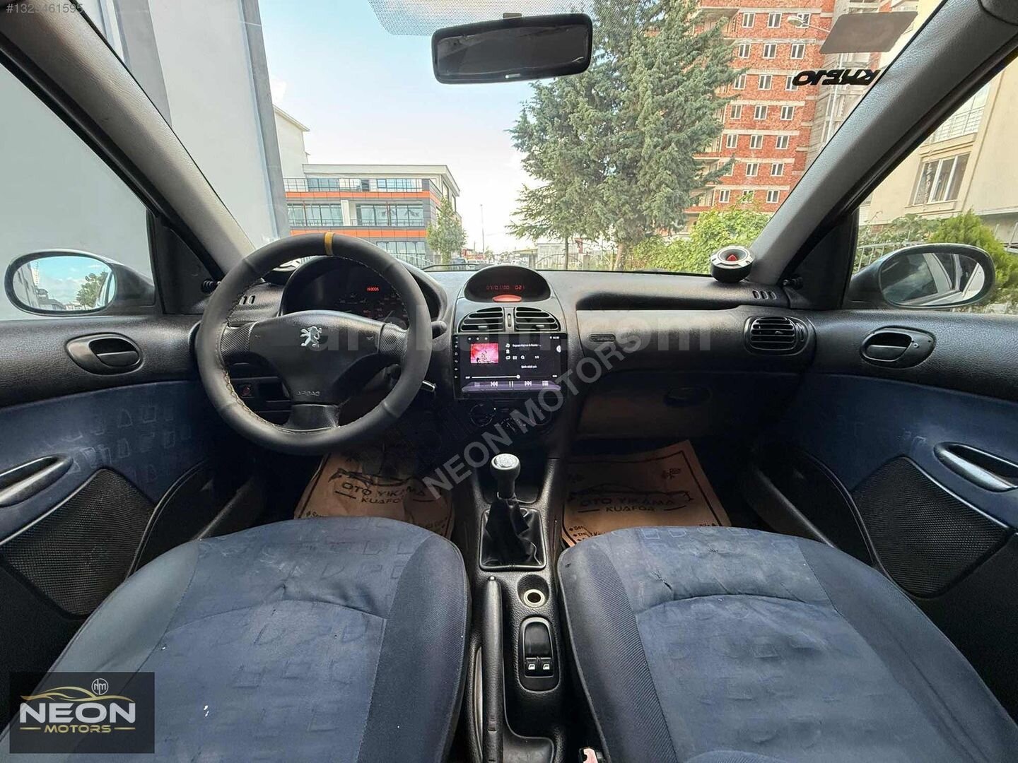 Galeriden Peugeot 206 1.4 XR 2002 Model Samsun 367.000 km Gri 4