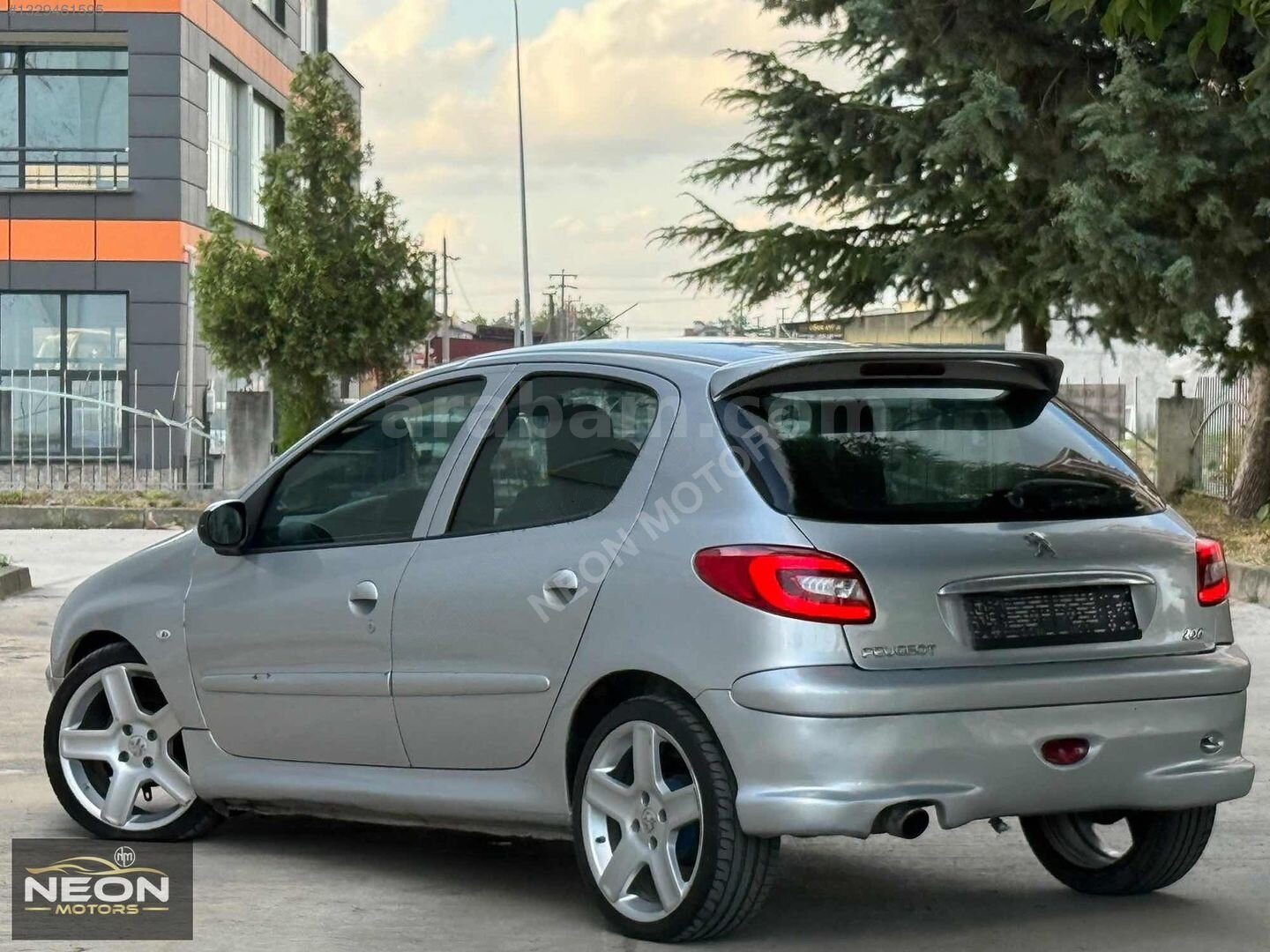 Galeriden Peugeot 206 1.4 XR 2002 Model Samsun 367.000 km Gri 7