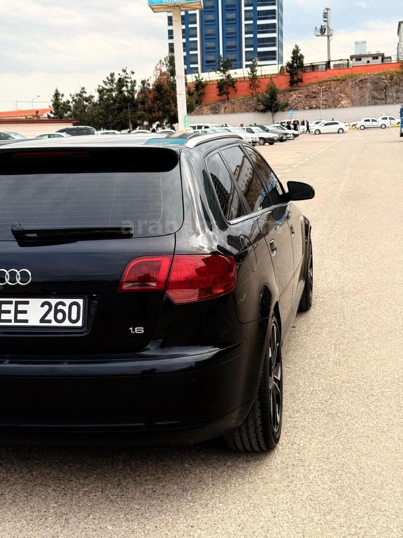 Sahibinden Audi A3 Sportback 1.6 FSI 2007 Model Diyarbakır 190.000 km Siyah 2