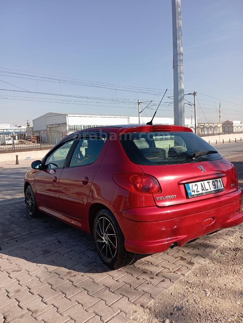 Sahibinden Peugeot 206 1.4 HDi Feline 2006 Model Konya 300.000 km Kırmızı 6