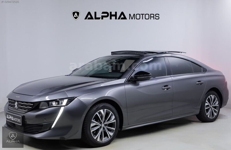 Galeriden Peugeot 508 1.5 BlueHDI Allure 2023 Model İstanbul 85.000 km Gri
