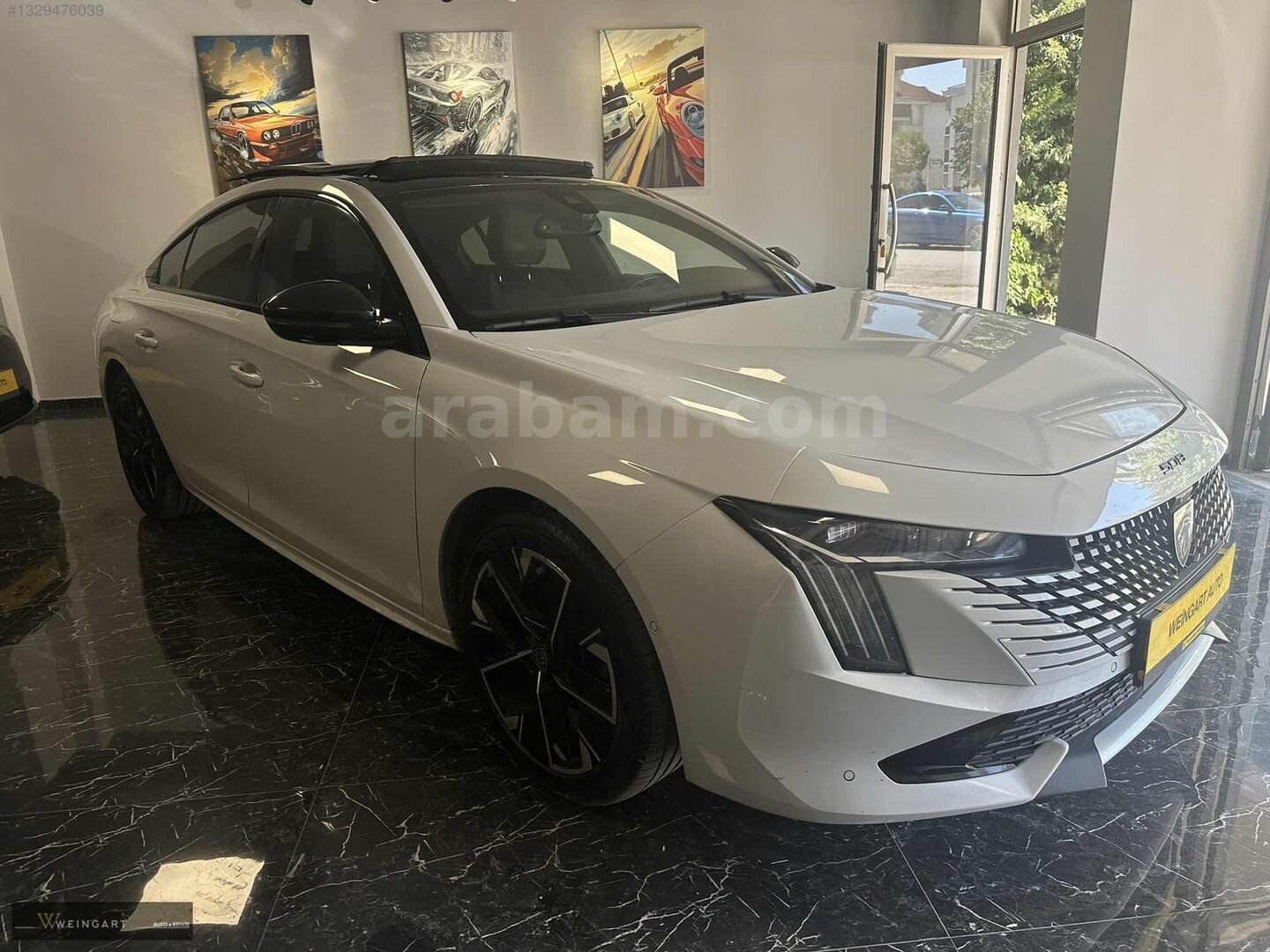 Galeriden Peugeot 508 1.5 BlueHDI Allure 2023 Model Bursa 87.000 km Beyaz 5