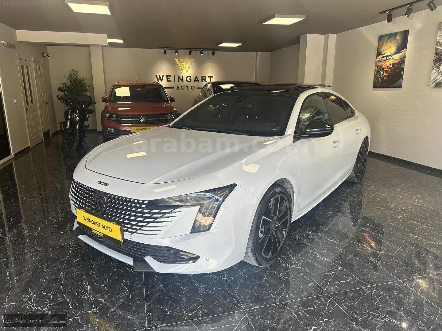 Galeriden Peugeot 508 1.5 BlueHDI Allure 2023 Model Bursa 87.000 km Beyaz 3