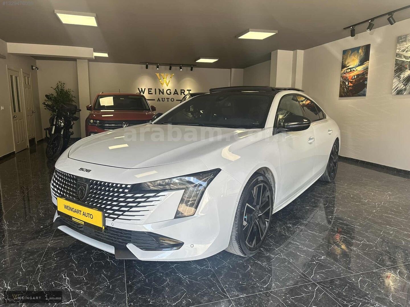 Galeriden Peugeot 508 1.5 BlueHDI Allure 2023 Model Bursa 87.000 km Beyaz 2