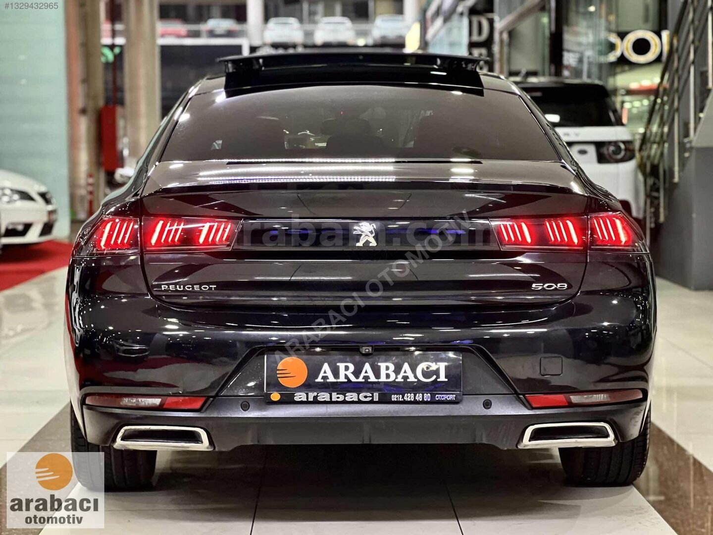 Galeriden Peugeot 508 1.5 BlueHDI Allure 2023 Model İstanbul 124.000 km Siyah 5