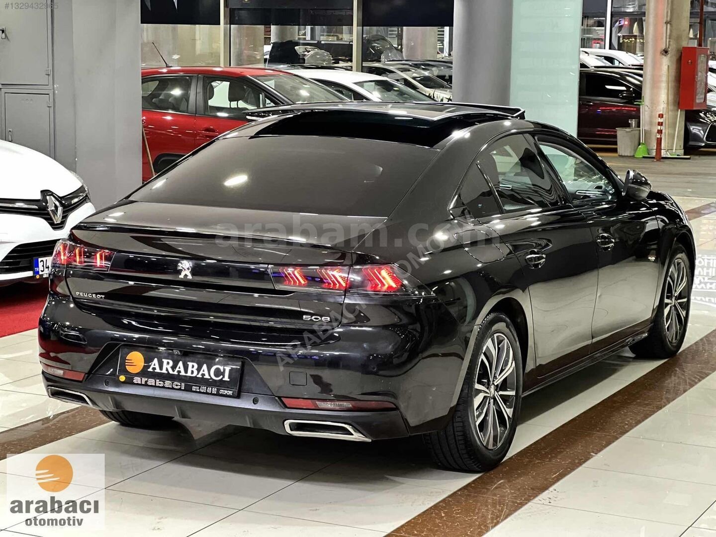 Galeriden Peugeot 508 1.5 BlueHDI Allure 2023 Model İstanbul 124.000 km Siyah 6