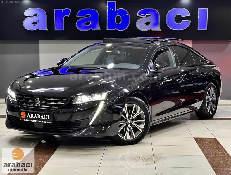 Galeriden Peugeot 508 1.5 BlueHDI Allure 2023 Model İstanbul 124.000 km Siyah