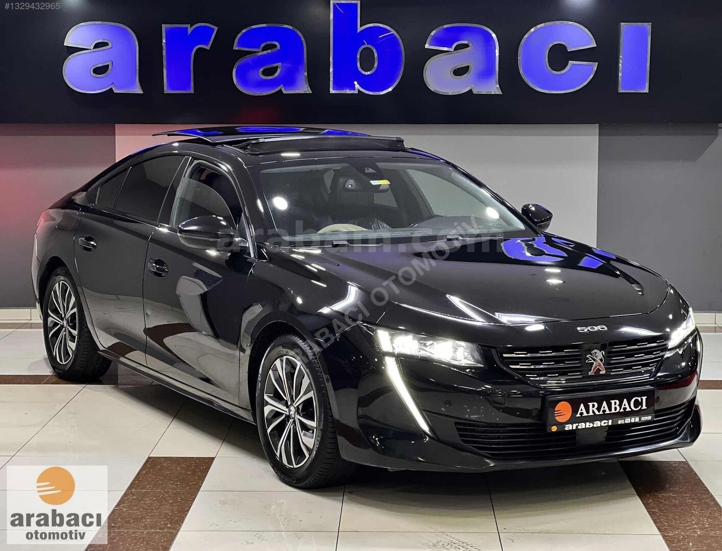 Galeriden Peugeot 508 1.5 BlueHDI Allure 2023 Model İstanbul 124.000 km Siyah 3