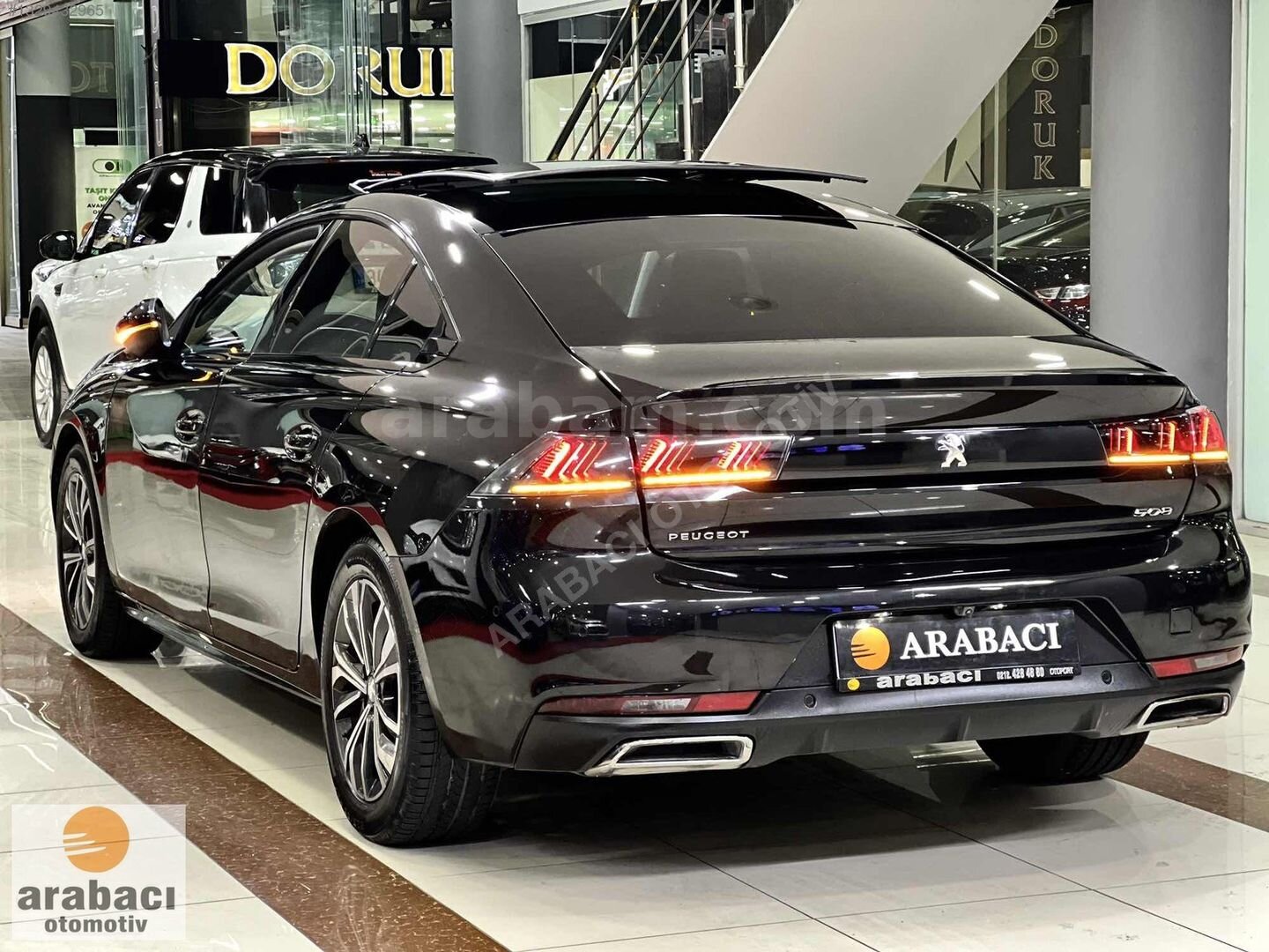 Galeriden Peugeot 508 1.5 BlueHDI Allure 2023 Model İstanbul 124.000 km Siyah 4