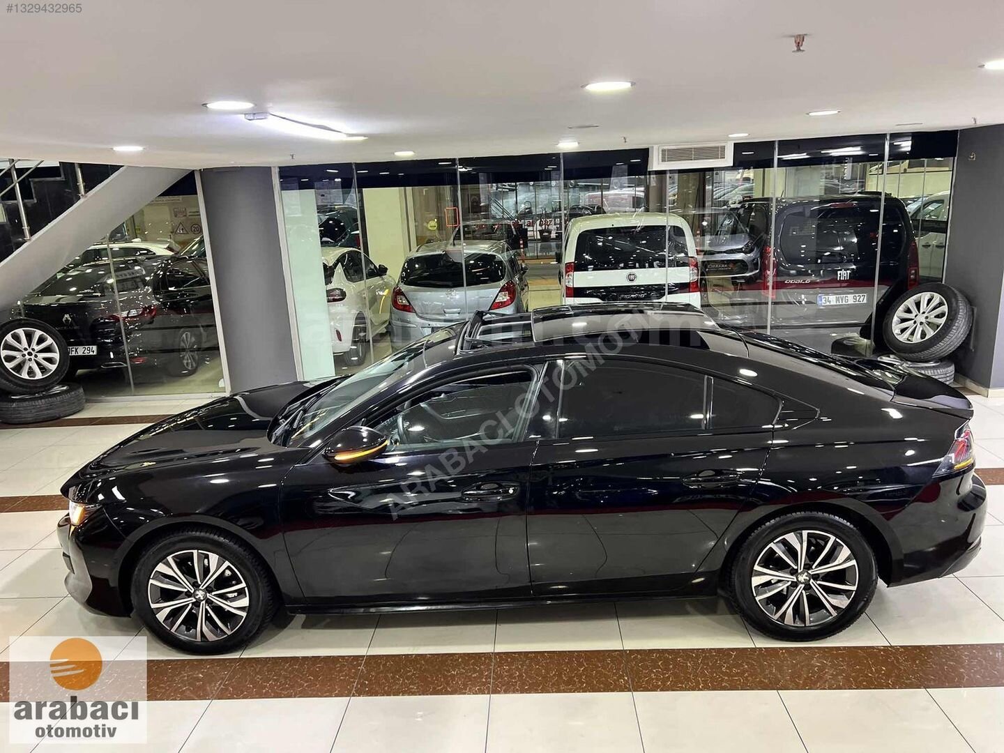 Galeriden Peugeot 508 1.5 BlueHDI Allure 2023 Model İstanbul 124.000 km Siyah 7