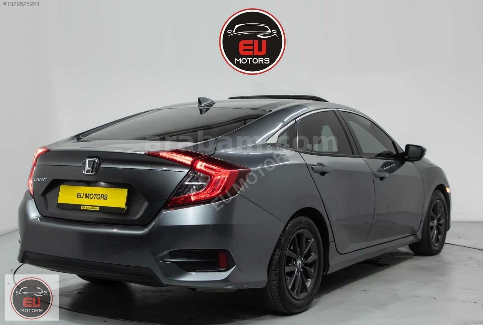 Galeriden Honda Civic 1.6i VTEC Eco Elegance 2019 Model İstanbul 130.000 km Gri 4