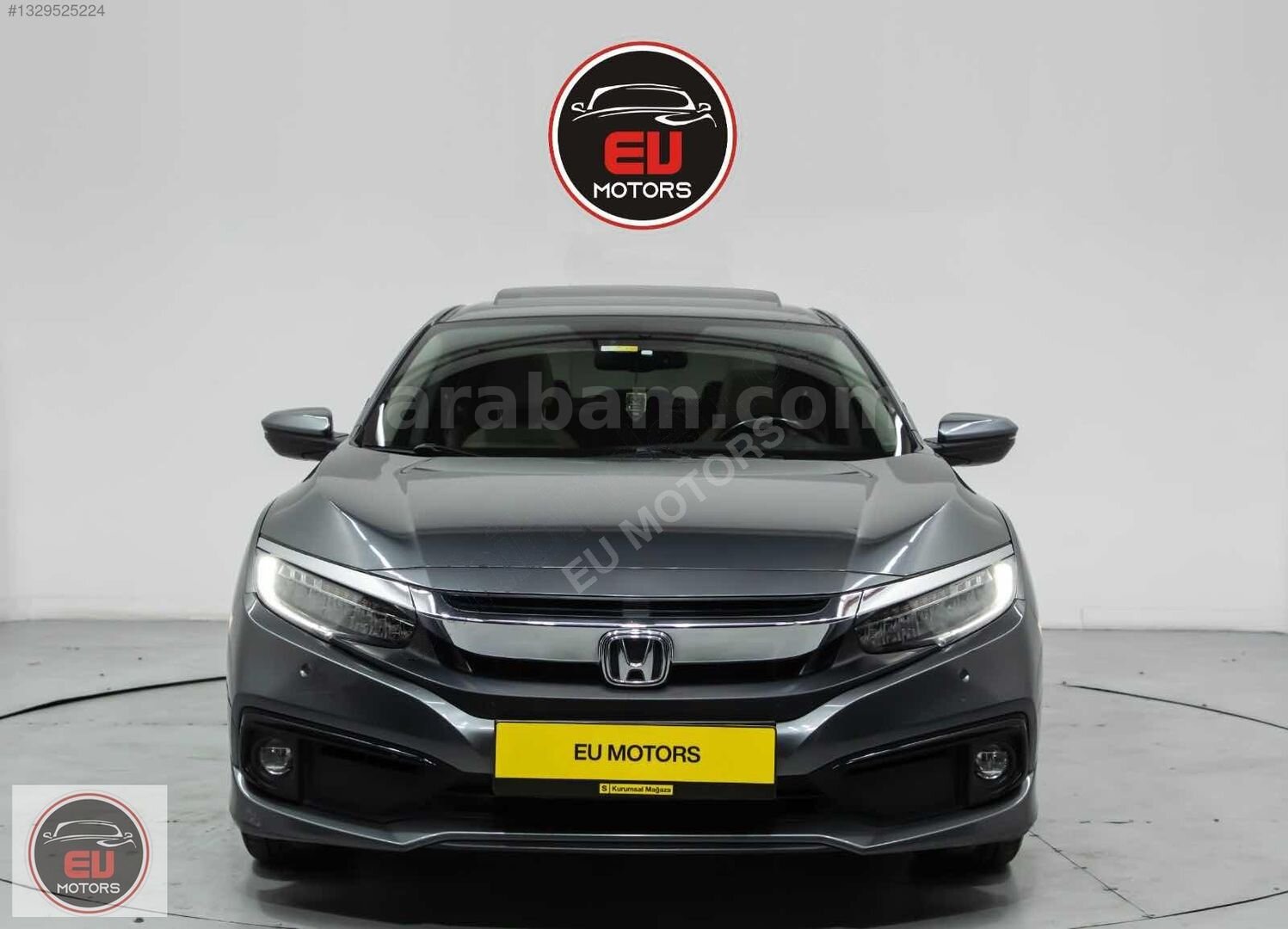 Galeriden Honda Civic 1.6i VTEC Eco Elegance 2019 Model İstanbul 130.000 km Gri 2