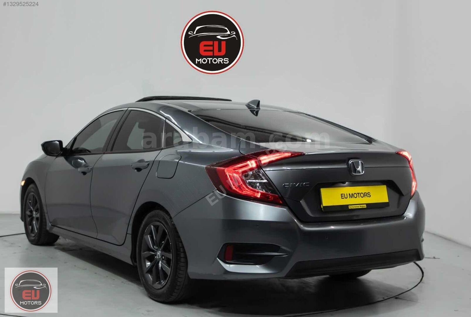 Galeriden Honda Civic 1.6i VTEC Eco Elegance 2019 Model İstanbul 130.000 km Gri 6