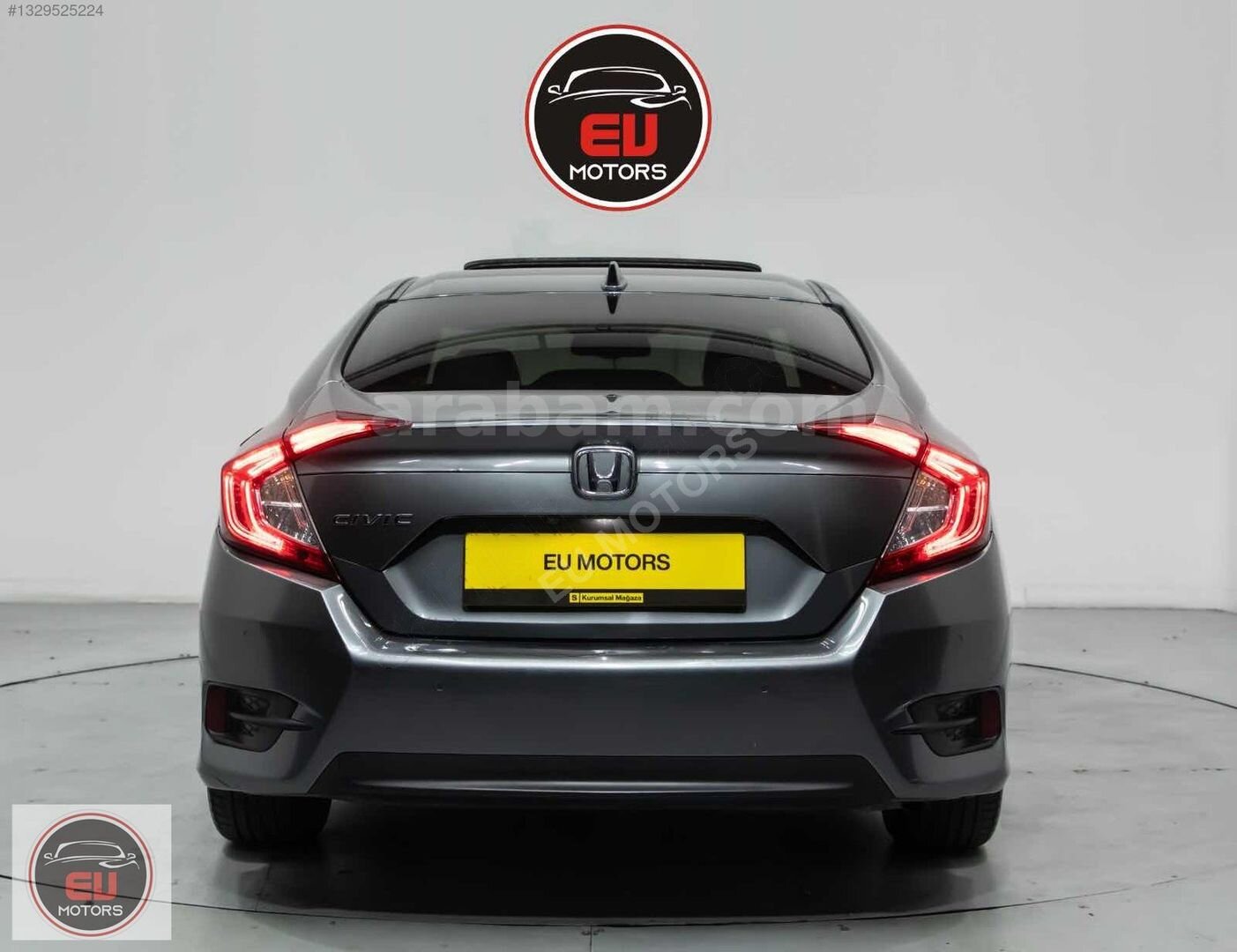 Galeriden Honda Civic 1.6i VTEC Eco Elegance 2019 Model İstanbul 130.000 km Gri 5