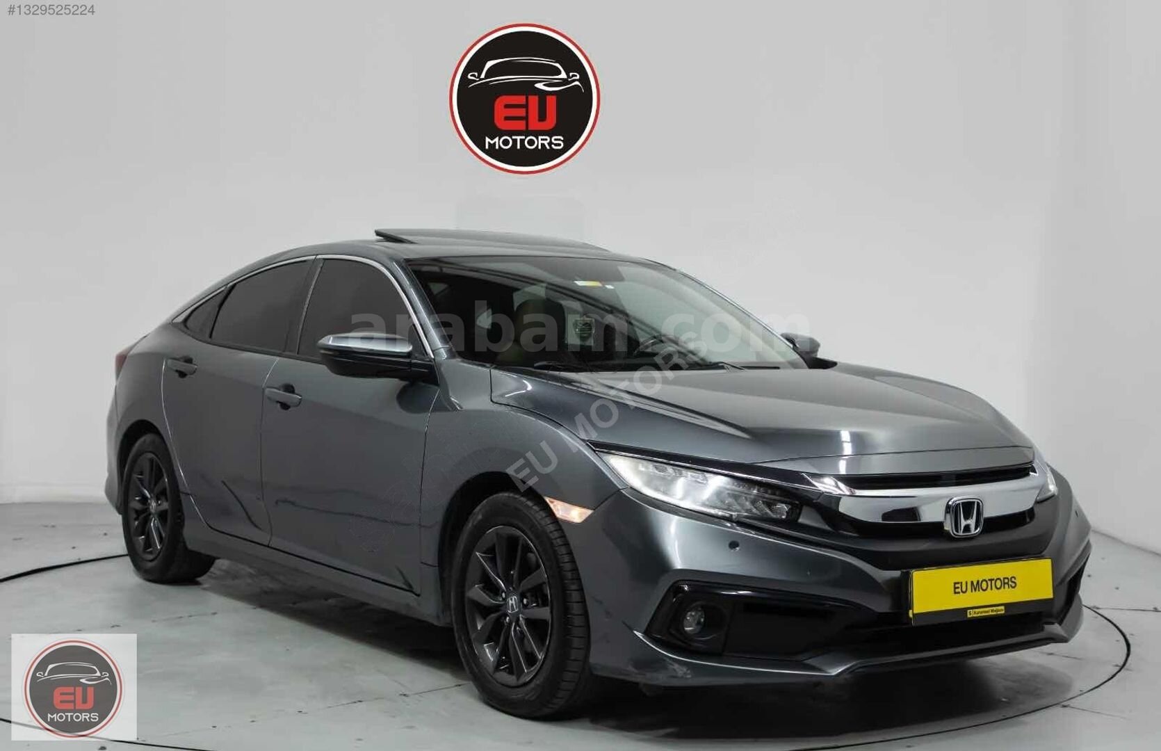 Galeriden Honda Civic 1.6i VTEC Eco Elegance 2019 Model İstanbul 130.000 km Gri 3