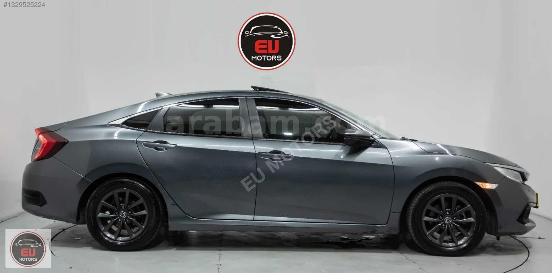 Galeriden Honda Civic 1.6i VTEC Eco Elegance 2019 Model İstanbul 130.000 km Gri 7