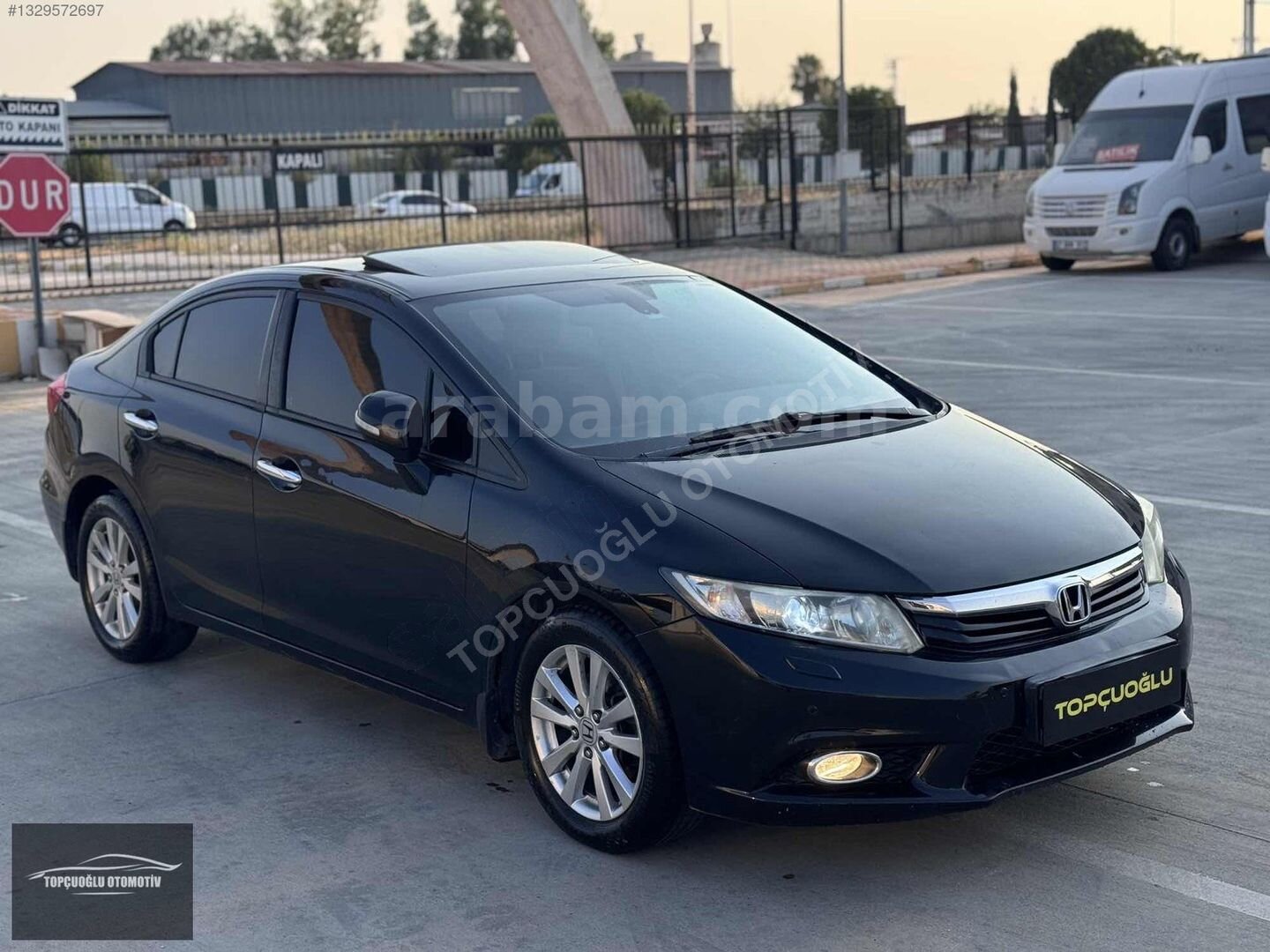 Galeriden Honda Civic 1.6i VTEC Eco Elegance 2013 Model Antalya 193.000 km Siyah 6
