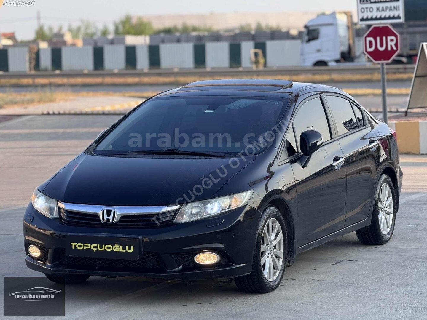 Galeriden Honda Civic 1.6i VTEC Eco Elegance 2013 Model Antalya 193.000 km Siyah 3