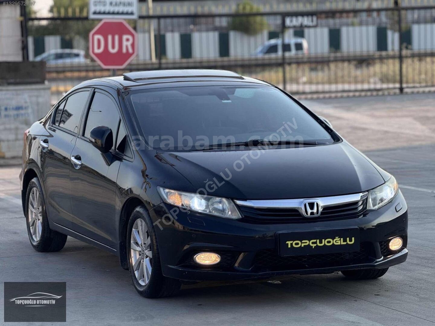 Galeriden Honda Civic 1.6i VTEC Eco Elegance 2013 Model Antalya 193.000 km Siyah 4