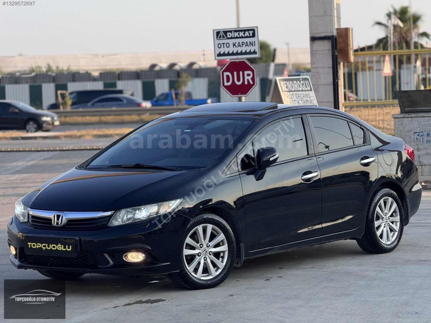 Galeriden Honda Civic 1.6i VTEC Eco Elegance 2013 Model Antalya 193.000 km Siyah 2