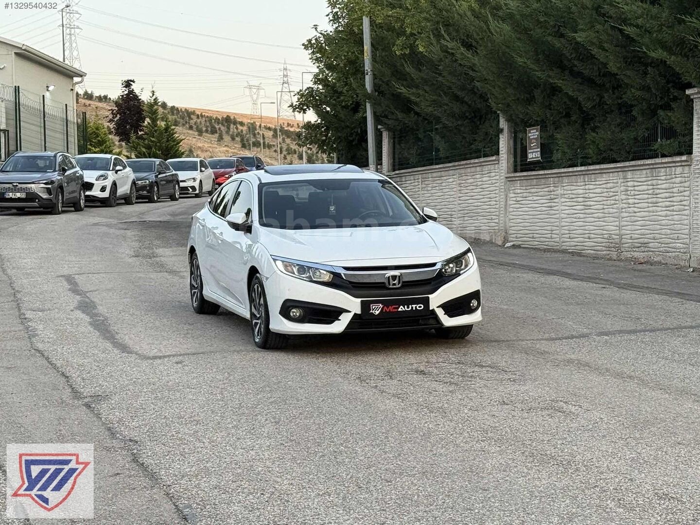 Galeriden Honda Civic 1.6i VTEC Eco Elegance 2019 Model Ankara 121.000 km Beyaz 2