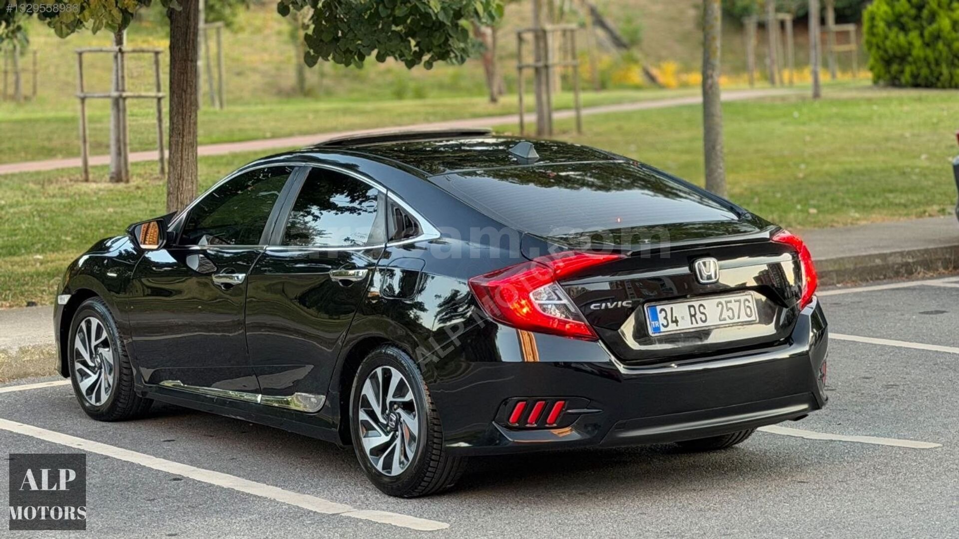 Galeriden Honda Civic 1.6i VTEC Eco Elegance 2016 Model İstanbul 173.500 km Siyah 5