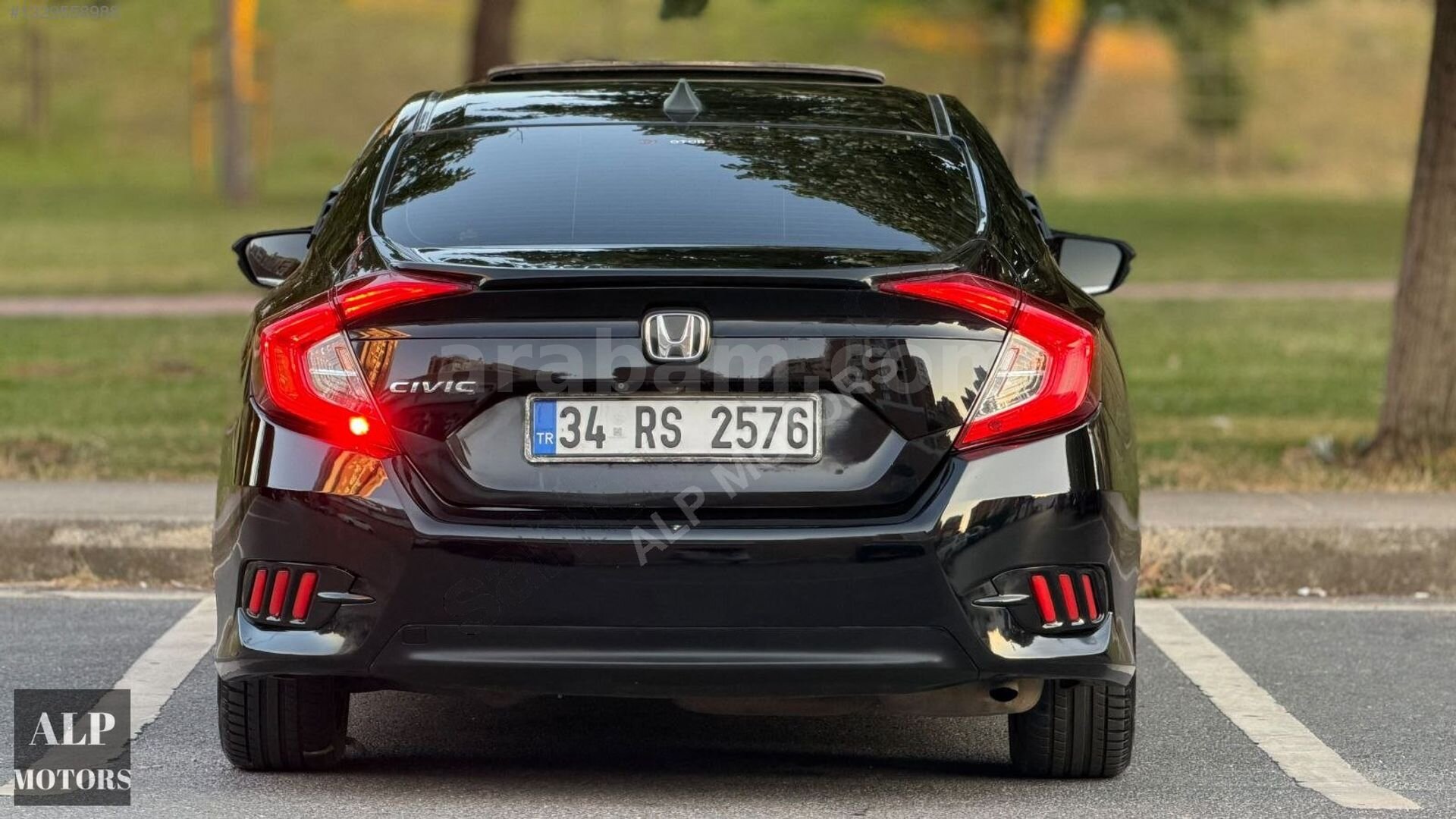 Galeriden Honda Civic 1.6i VTEC Eco Elegance 2016 Model İstanbul 173.500 km Siyah 4