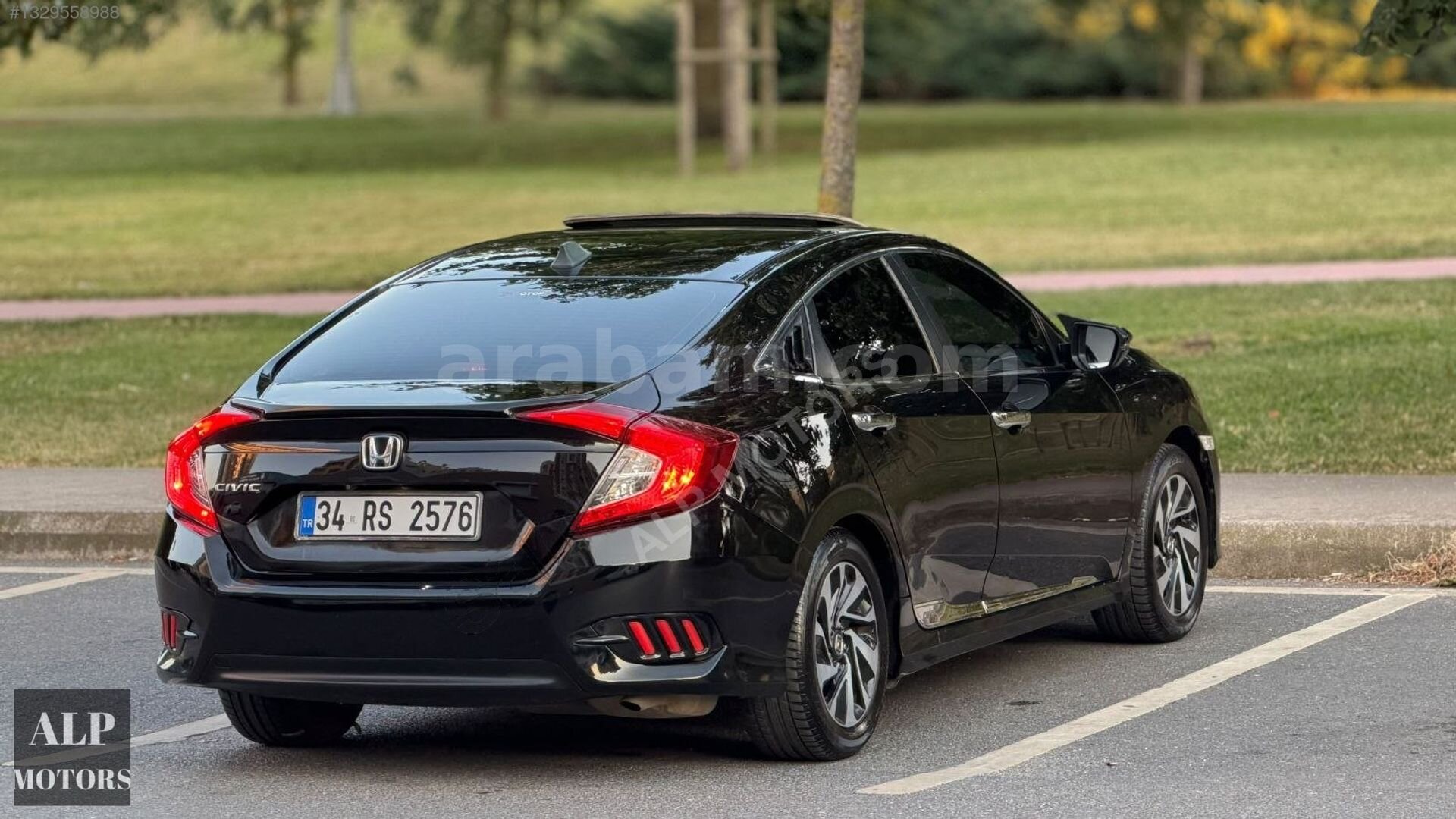 Galeriden Honda Civic 1.6i VTEC Eco Elegance 2016 Model İstanbul 173.500 km Siyah 6