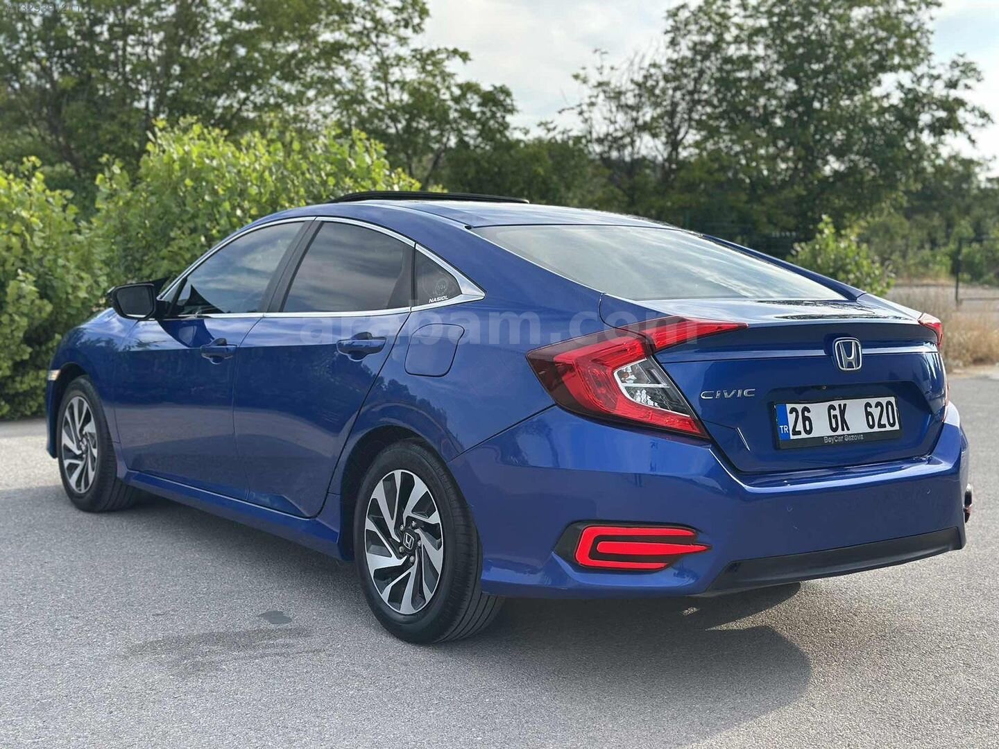Galeriden Honda Civic 1.6i VTEC Eco Elegance 2018 Model Eskişehir 124.000 km Mavi 6