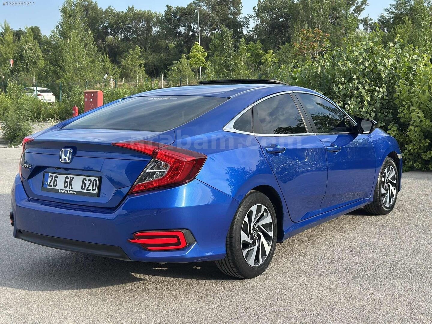Galeriden Honda Civic 1.6i VTEC Eco Elegance 2018 Model Eskişehir 124.000 km Mavi 4