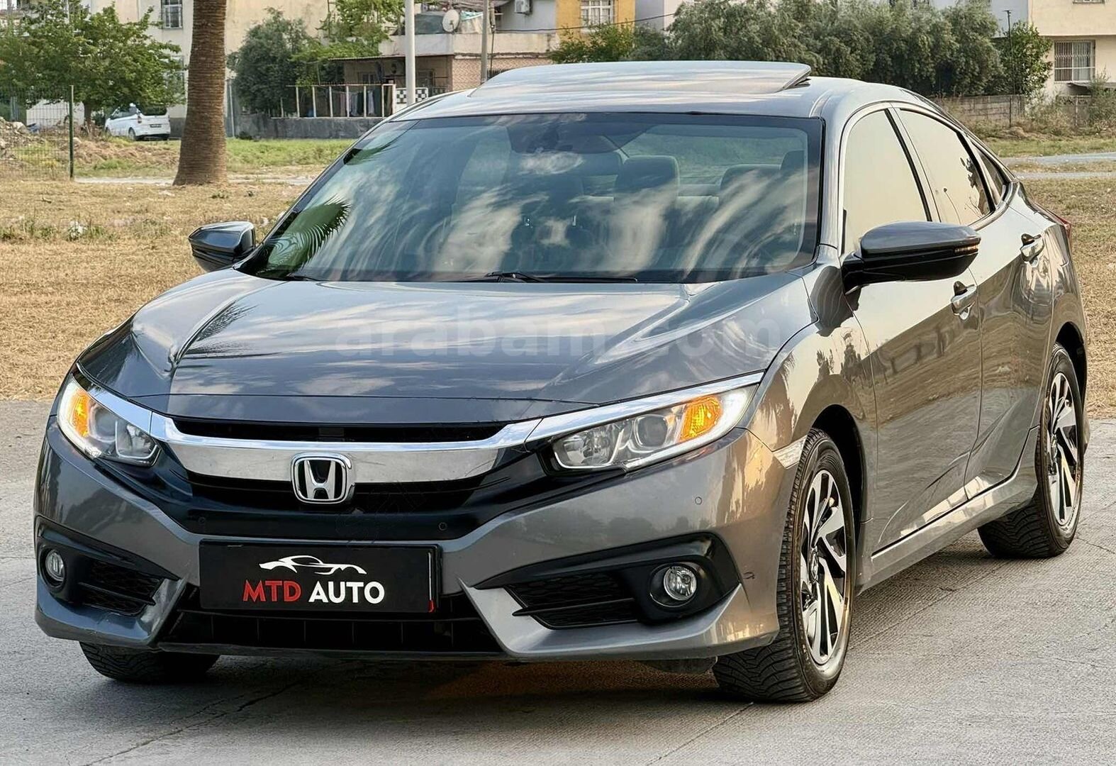 Galeriden Honda Civic 1.6i VTEC Eco Elegance 2017 Model Mersin 143.000 km Füme 5