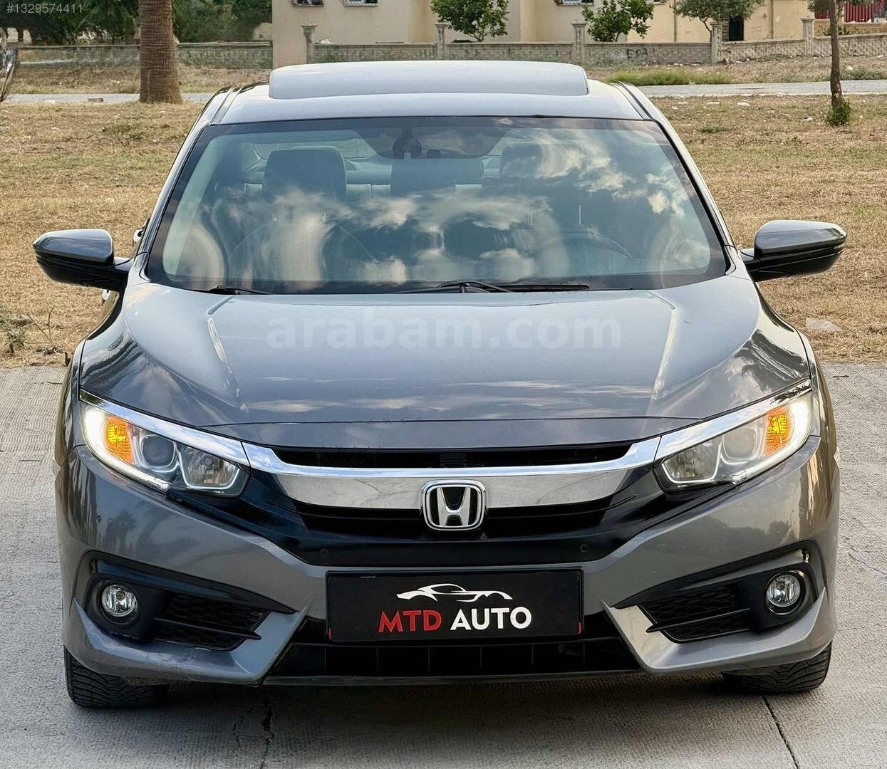 Galeriden Honda Civic 1.6i VTEC Eco Elegance 2017 Model Mersin 143.000 km Füme 3