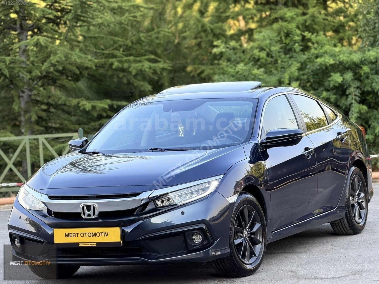 Galeriden Honda Civic 1.6i VTEC Eco Elegance 2021 Model Ankara 75.000 km Mavi 5