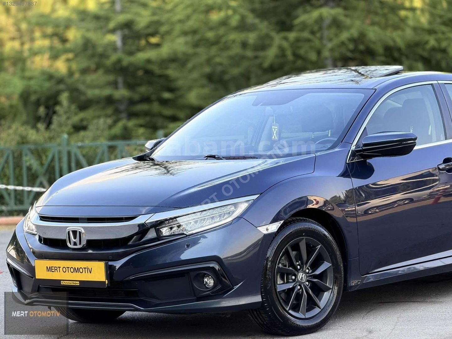 Galeriden Honda Civic 1.6i VTEC Eco Elegance 2021 Model Ankara 75.000 km Mavi 4