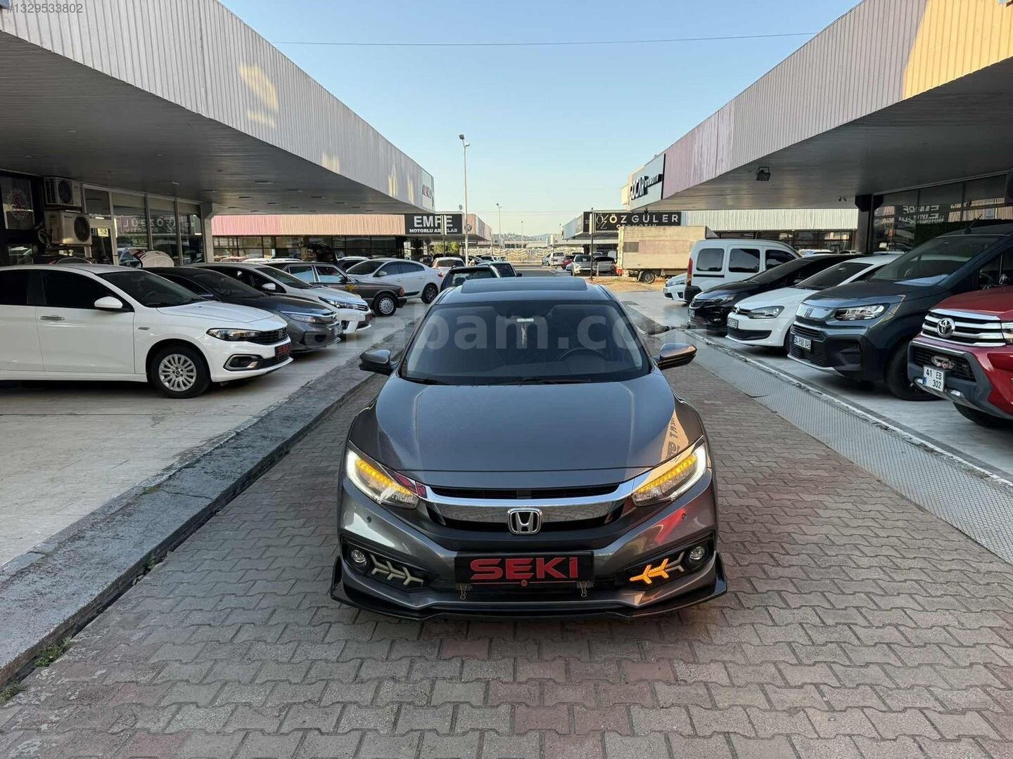 Galeriden Honda Civic 1.6i VTEC Eco Elegance 2020 Model Kocaeli 72.000 km Gri 3