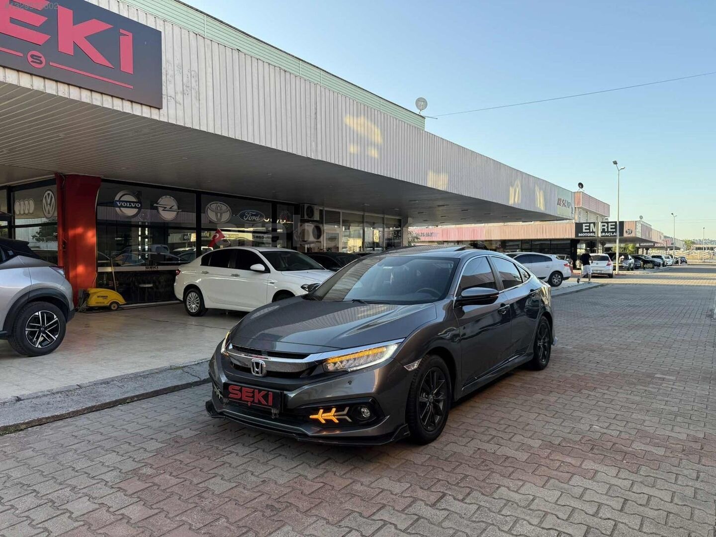 Galeriden Honda Civic 1.6i VTEC Eco Elegance 2020 Model Kocaeli 72.000 km Gri 6