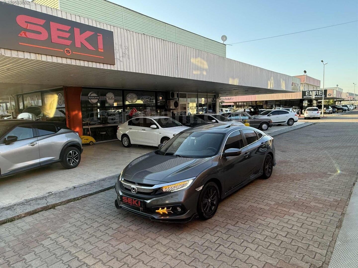 Galeriden Honda Civic 1.6i VTEC Eco Elegance 2020 Model Kocaeli 72.000 km Gri 5