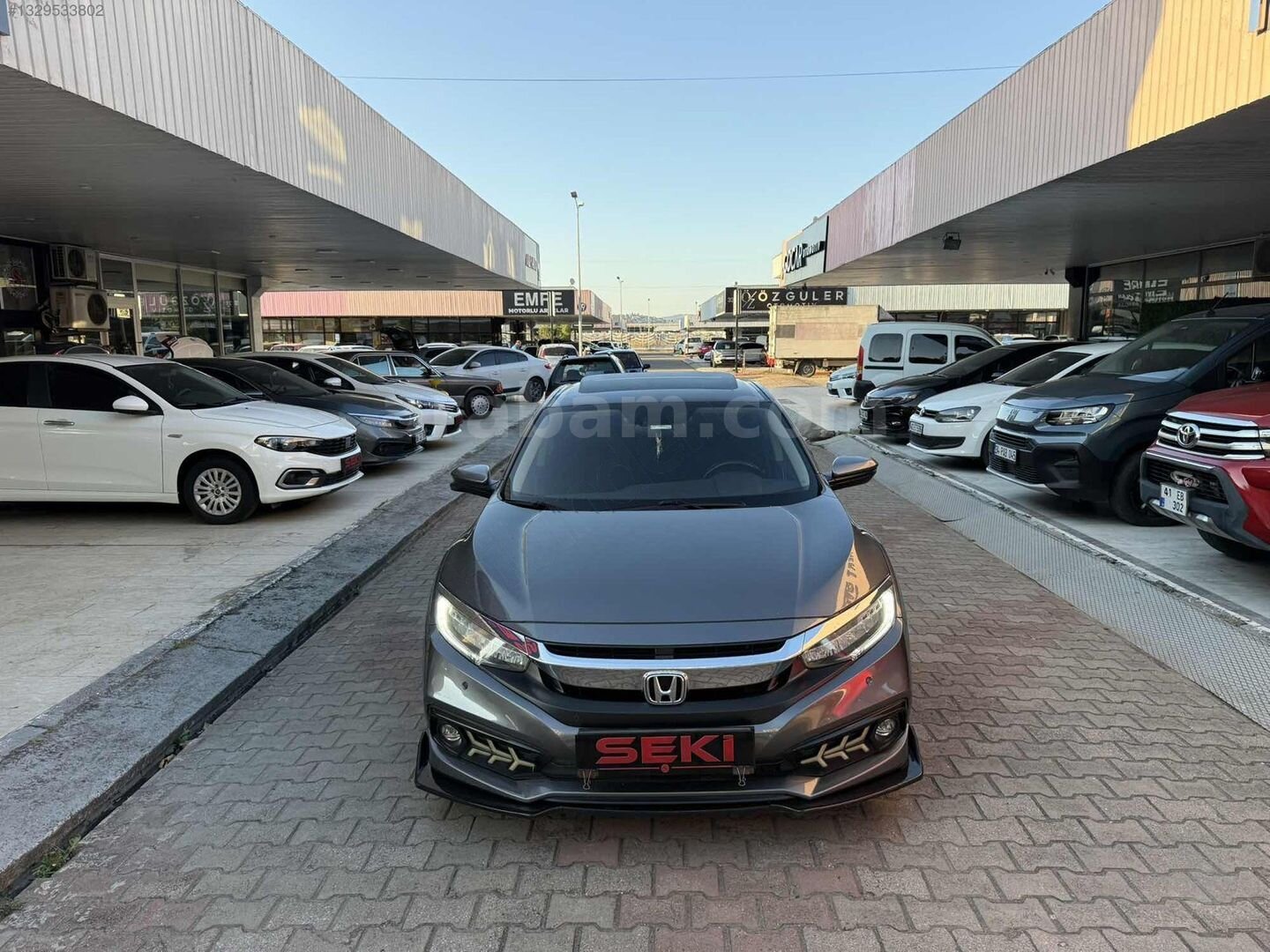Galeriden Honda Civic 1.6i VTEC Eco Elegance 2020 Model Kocaeli 72.000 km Gri 4
