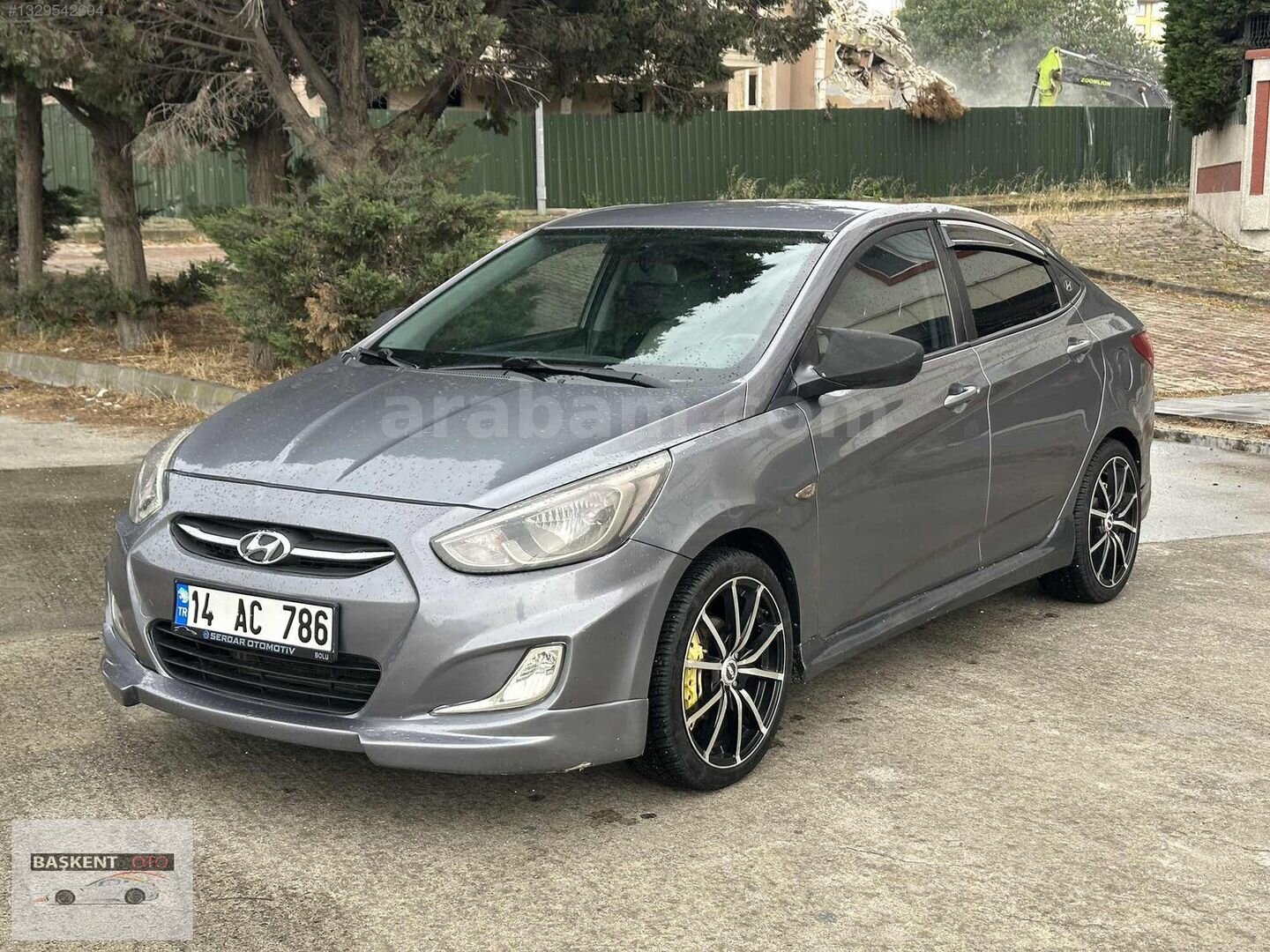 Galeriden Hyundai Accent Blue 1.4 D-CVVT Mode Plus 2015 Model İstanbul 138.500 km Füme 3