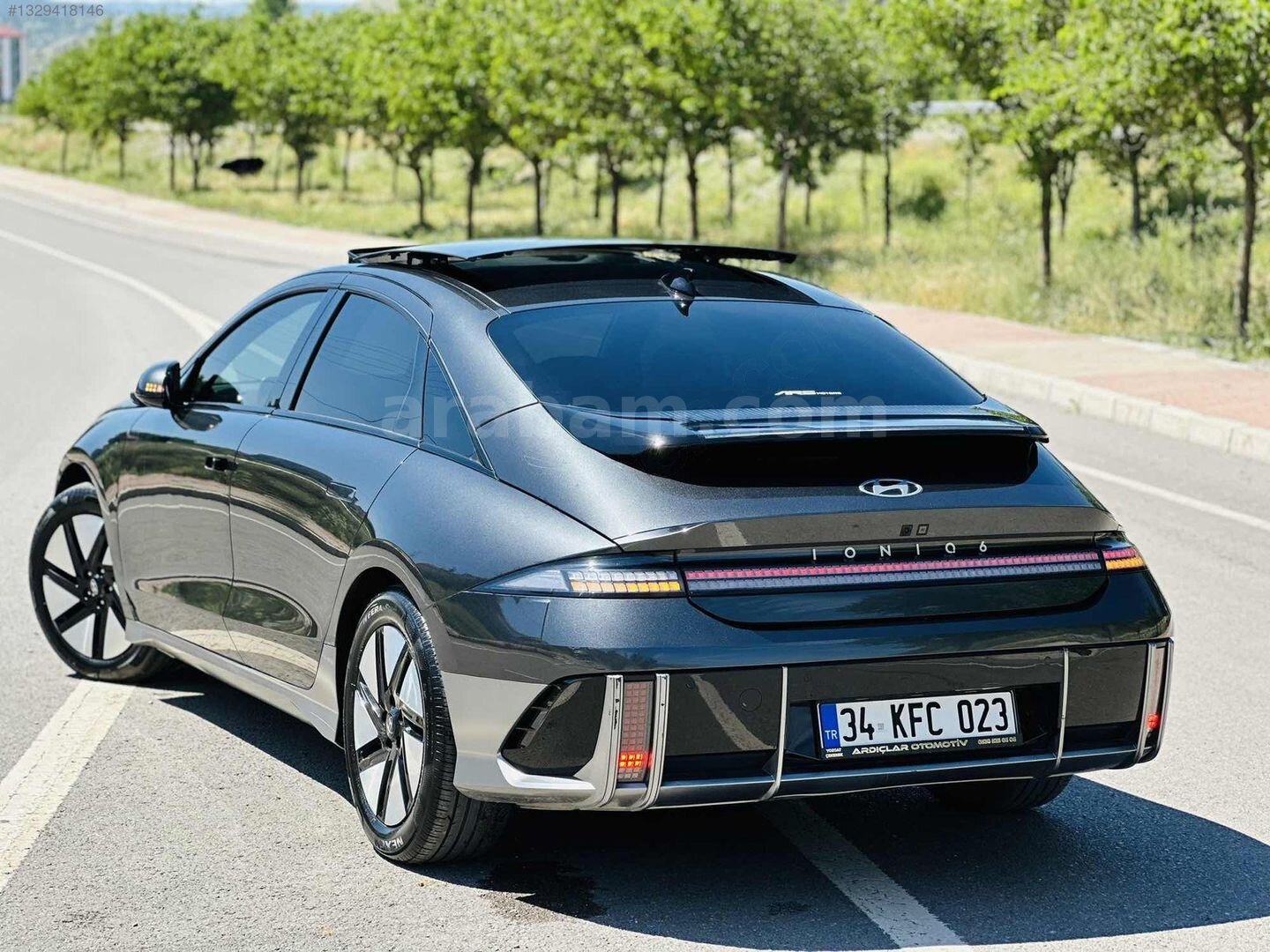 Galeriden Hyundai Ioniq 6 Advance 2023 Model Yozgat 50.000 km Füme 7