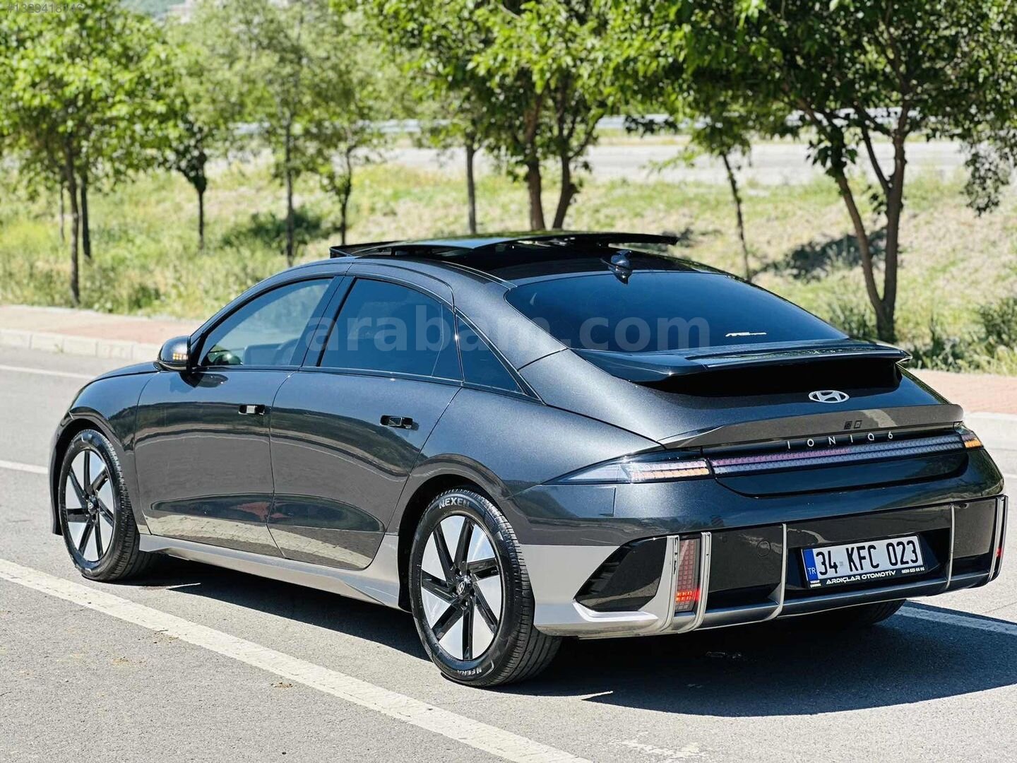 Galeriden Hyundai Ioniq 6 Advance 2023 Model Yozgat 50.000 km Füme 5