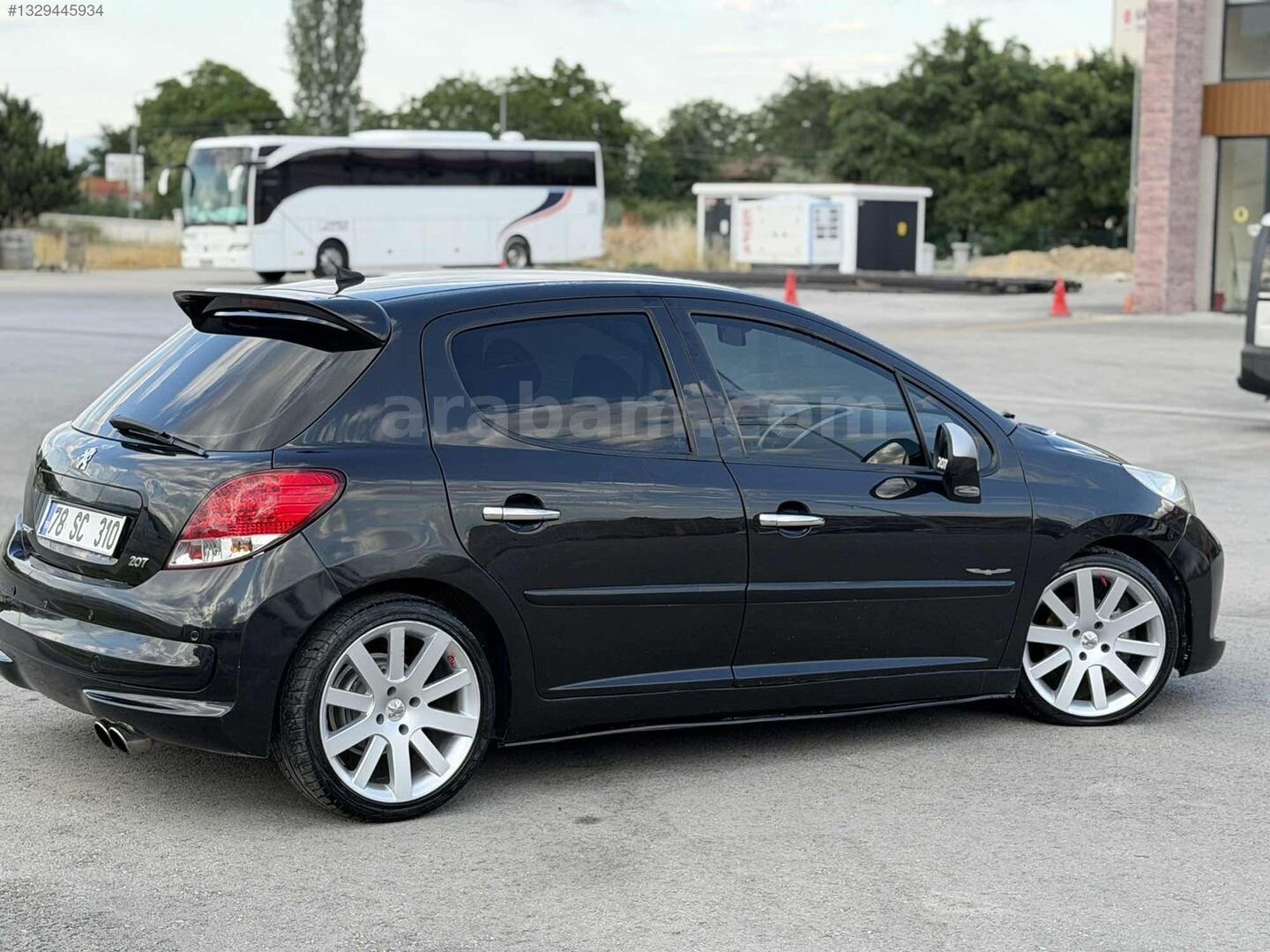 Galeriden Peugeot 207 1.4 VTi Trendy 2008 Model Kastamonu 260.000 km Siyah 5