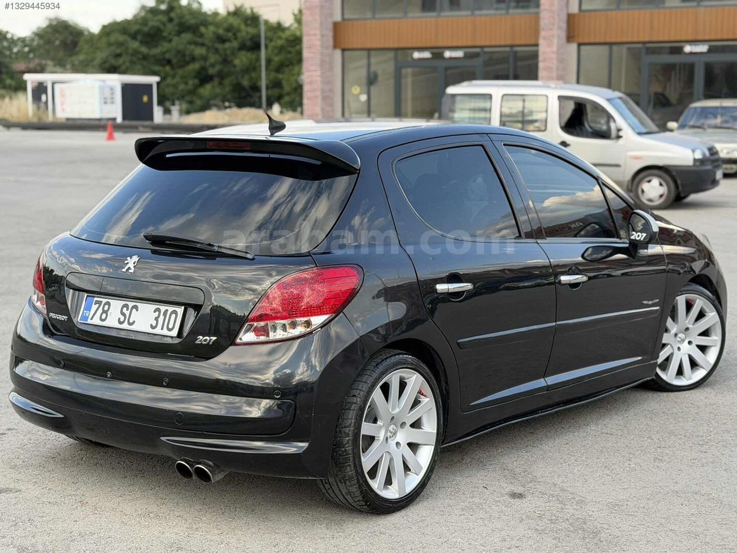 Galeriden Peugeot 207 1.4 VTi Trendy 2008 Model Kastamonu 260.000 km Siyah 6