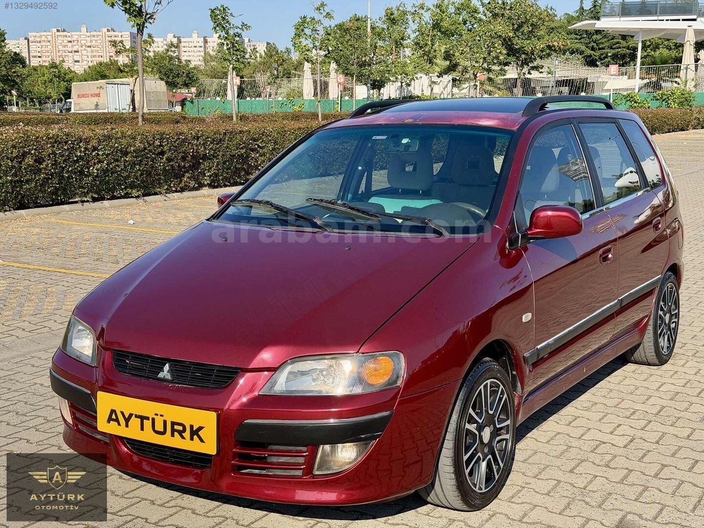 Galeriden Mitsubishi Space Star 1.6 2003 Model İstanbul 190.000 km Bordo 7